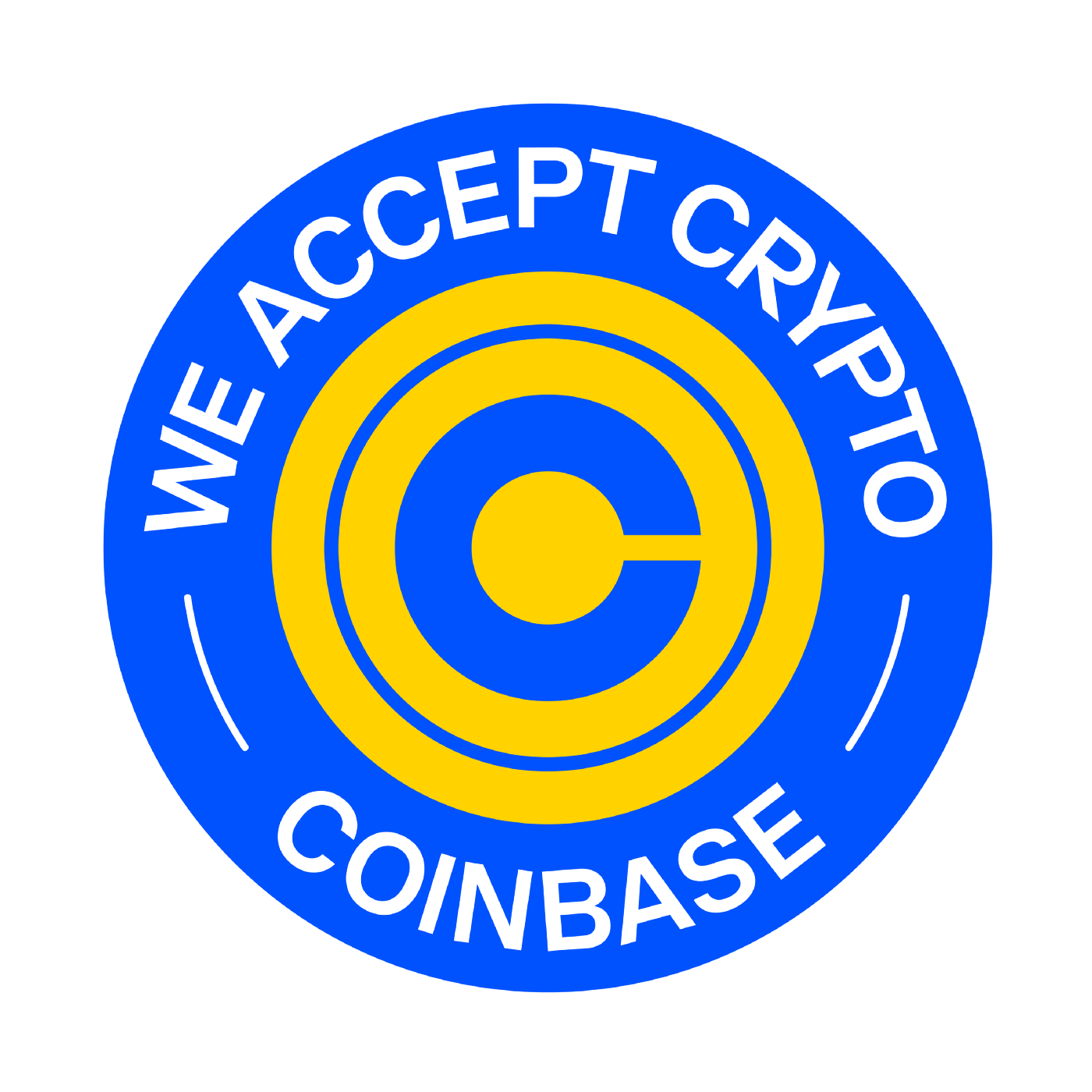 We accept Crypto